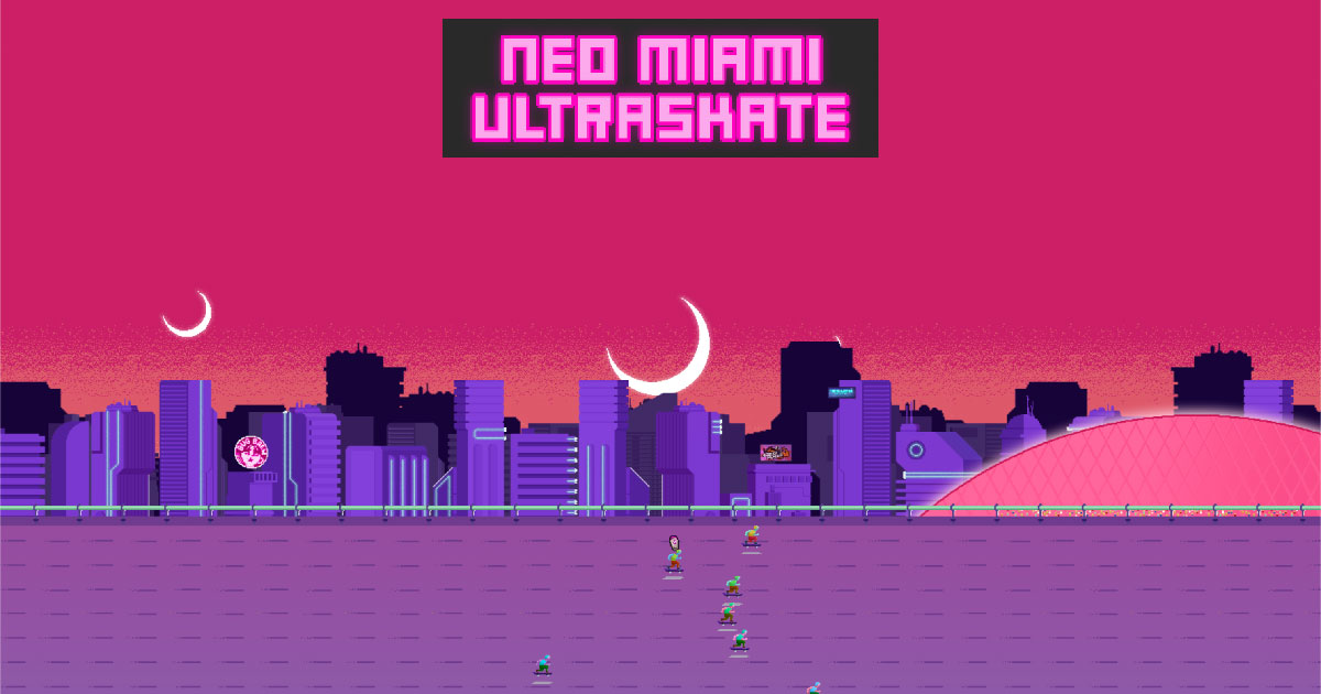 Neo Miami Ultraskate Poster Image